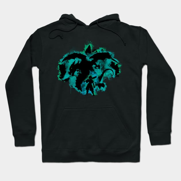 Heart of a Dragon Hoodie by Beanzomatic